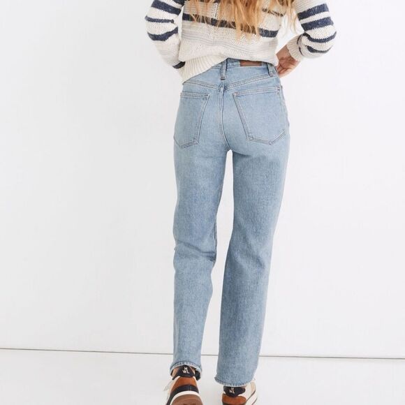Madewell The Perfect Vintage Straight Jean Reinhart Wash Size 27 - Picture 2 of 11